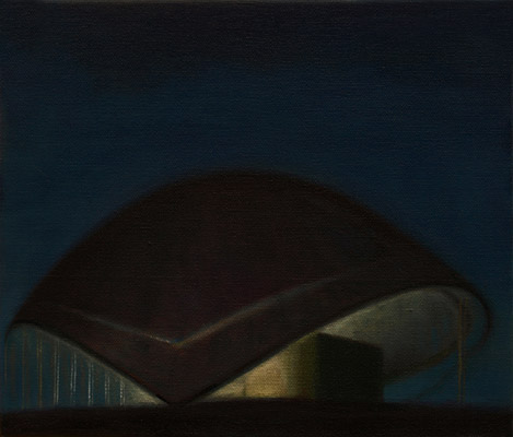Planetarium, 29 x 33 cm, Oel auf Leinwand, 2010/11